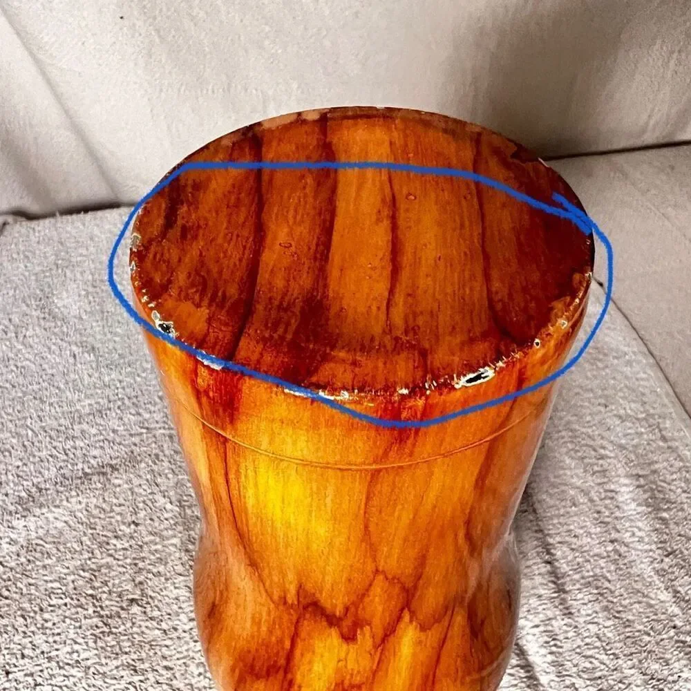 Arsenal Football Club Tumbler W Rustic Wood Faux Finish & Prominent Team Crest